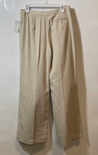 Load image into Gallery viewer, Signature By Larry Levine Womens Light Sand 2 Piece Blazer Pants Set Sz 6 w/ Tag