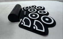 Load image into Gallery viewer, Portable Roll-Up Electronic Drum Kit With Nine Silicone Pads And Two Foot Pedals