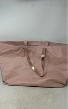 Load image into Gallery viewer, Kate Spade Fragrances Womens Pink Faux Leather Embossed Floral Tote Bag