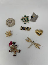 Load image into Gallery viewer, Napier, Carolee, DKNY Women's Multicolored Brooches (8 Pcs)