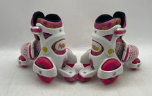 Load image into Gallery viewer, Roller Derby Girls Fun Roll Pink And White Roller Skates Size 11.5C