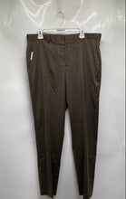 Load image into Gallery viewer, Perry Ellis Portfolio Mens Brown Slash Pockets Belt Loops Dress Pants Size 36x32
