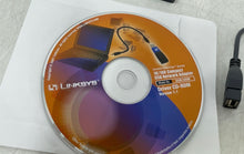 Load image into Gallery viewer, Linksys Model USB100M Blue Compact USB Network Adapter In Box Not Tested
