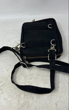 Load image into Gallery viewer, Baggallini Womens Black Adjustable Strap Multi Pocket Zip Travel Crossbody Bag