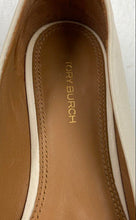 Load image into Gallery viewer, Authentic Tory Burch Womens Georgia Cream Leather Ballet Flats Size 7.5M Worn