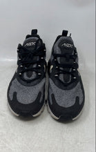 Load image into Gallery viewer, Nike Womens Air Max 270 React Black Gray Lace-Up Low Top Sneaker Shoes Size 8.5
