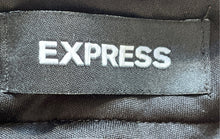 Load image into Gallery viewer, Express Womens Black Side Stripes Mid Rise Stretch Columnist Ankle Pants Sz 10R