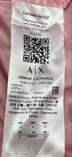 Load image into Gallery viewer, Armani Exchange Womens Red White Colorblock Drawstring Athletic Shorts Size 4