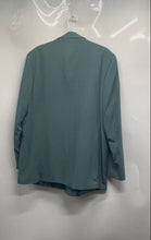 Load image into Gallery viewer, Marcello Mens Green Long Sleeve Pockets Double Breasted Blazer Size 48R