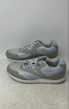 Load image into Gallery viewer, Reebok Womens Prime Event Gray Light Blue Lace-Up Low Top Sneaker Shoes Size 8.5