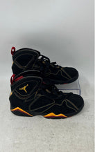 Load image into Gallery viewer, Nike Boys Air Jordan 7 DJ2778-081 Black Yellow And Red Sneaker Shoes Size 13C