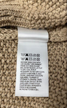 Load image into Gallery viewer, Lucky Brand Womens Beige Scoop Neck Drop Shoulder Pullover Sweater Size L