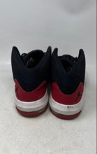 Load image into Gallery viewer, Nike Mens Air Jordan Max Aura Black White Red Lace-Up Basketball Shoes Size 10