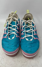 Load image into Gallery viewer, Nike Womens Air Vapormax Plus CW7014-100 Blue Lace-Up Sneaker Shoes Size 8