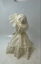 Load image into Gallery viewer, Vintage 1970s Bradley Big Eye Southern Belle Boudoir Style Doll In Lace Dress