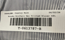 Load image into Gallery viewer, Brooks Brothers Mens Brown Classic Fit Long Sleeve Two-Button Blazer 44L