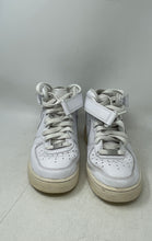 Load image into Gallery viewer, Nike Mens Air Force 1 Mid '07 CW2289-111 White Leather Sneakers Shoes Size 8
