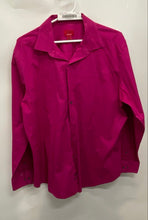 Load image into Gallery viewer, Alfani Mens Pink Collared Long Sleeve Stretch Slim Fit Dress Shirt Size L