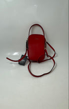Load image into Gallery viewer, DKNY Womens Red Adjustable Strap Mini Shoulder Crossbody Purse With Tag