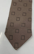 Load image into Gallery viewer, Giorgio Armani Mens Brown Keeper Loop Adjustable Pointed Tie