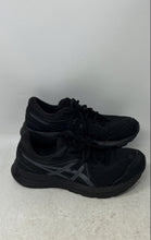 Load image into Gallery viewer, Asics Womens Gel-Contend 7 1012A911 Black Lace-Up Low Top Running Shoes Size 10