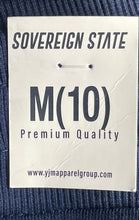 Load image into Gallery viewer, Sovereign State Boys Blue Flat Front Tapered Leg Jogger Pants Size M 10 With Tag