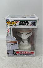 Load image into Gallery viewer, Funko Pop! Star Wars Holiday Snowman Boba Fett #558 Collectible Vinyl Bobblehead