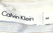 Load image into Gallery viewer, Calvin Klein Mens Multicolor Striped Cotton Long Sleeve Button-Up Shirt Size M