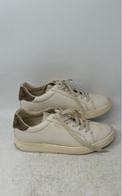 Load image into Gallery viewer, Coach Womens Clip G4966 Beige Leather Low Top Sneakers Shoes Size 8 B