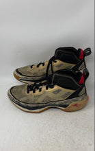 Load image into Gallery viewer, Nike Mens Air Jordan 37 Beige Printed Mid Top Lace-Up Basketball Shoes Size 10