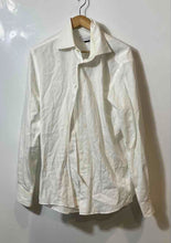 Load image into Gallery viewer, Authentic Versace Mens White Long Sleeve Dress Shirt Size EUR 42 Stained
