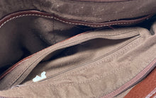 Load image into Gallery viewer, Etienne Aigner Womens Beige And Brown Patchwork Inner Pocket Shoulder Handbag