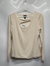 Load image into Gallery viewer, I.N.C International Concepts Womens Beige Long Sleeve Blouse Top Size Small
