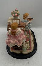 Load image into Gallery viewer, Casinelli Multicolor Victorian Style Porcelain Represents 2 Musicians Figurine