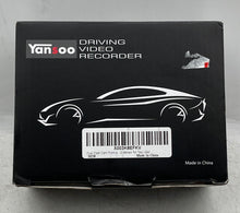 Load image into Gallery viewer, Yansoo Black 1080p Front & Rear Driving Video Recorder Car Dual Dash Camera