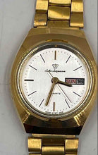 Load image into Gallery viewer, Authentic Jules Jurgensen Women's Gold-Tone Watch