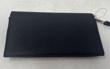 Load image into Gallery viewer, GBG Womens Black Leather Inner Pockets Flap Travel Mini Clutch Wallet