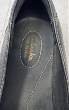 Load image into Gallery viewer, Clarks Womens Black Leather Round Toe Slip-On Casual Mary Jane Shoes Size 9 M