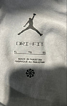 Load image into Gallery viewer, Jordan Mens Gray White Jumpman Maison Des Champions Short Sleeve T-Shirt Size XL