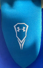 Load image into Gallery viewer, Under Armour Mens Command MC Mid 3025639-100 White Blue Lacrosse Cleats Size 7