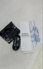 Load image into Gallery viewer, Oiciido Black Bluetooth Smart Glasses With Charging Cables Not Tested In Box