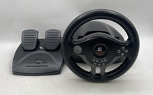 Load image into Gallery viewer, Superdrive Model SV200 Black Driving Steering Racing Wheel And Pedals 2 Pcs