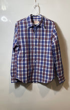 Load image into Gallery viewer, Brooks Brothers Mens Multicolor Plaid Cotton Fleece Button-Up Shirt Size M