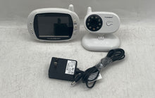 Load image into Gallery viewer, Floureon Model L227T1 White Camera Screen Wireless Digital Baby Monitor Untested
