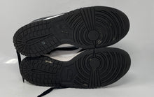 Load image into Gallery viewer, Authentic Nike Boys Dunk Low Retro White Black Sneaker Shoes Size 7Y Stained