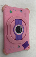 Load image into Gallery viewer, Trayoo Kids Pink 7 Inch Screen Tablet With Protective Case Stand Untested