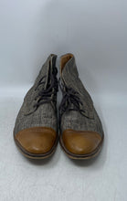 Load image into Gallery viewer, Domenico Mens Brown Cap Toe Lace-Up Block Ankle Boots Size EUR 41