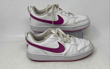 Load image into Gallery viewer, Nike Kids Court Borough Low Recraft White Purple Sneaker Shoes Size 6Y