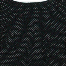 Load image into Gallery viewer, H&M Womens Black White Polka Dot V-Neck Balloon Sleeve Blouse Top Size 6