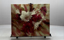 Load image into Gallery viewer, Square Framed Floral Abstract Multicolor Canvas Wall Hanging Art Painting